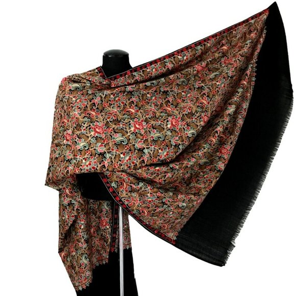 Warm and cozy scarf, evening shoulder wrap, Travel and wedding wrap, Pashmina - Picture 1 of 8